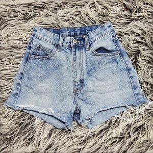 john galt brandy melville jean shorts